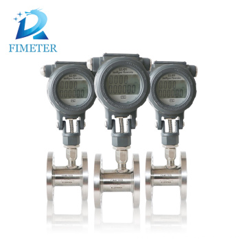 cold hot water Intelligent type flowmeter low cost turbine flow meter price